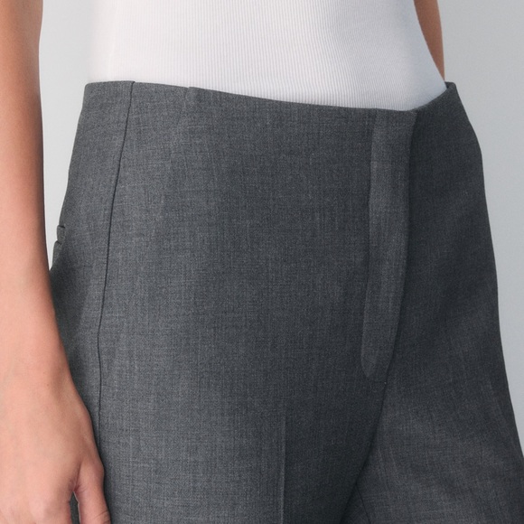 Aritzia Babaton Gray Mid-Rise Slim Fit Pants! - Picture 6 of 14